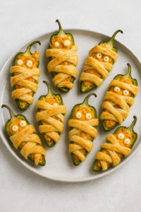 Mummy Jalapeño Poppers