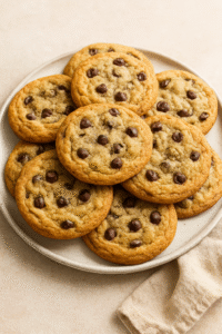Perfect Chewy Chocolate Chip Cookies