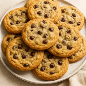 Perfect Chewy Chocolate Chip Cookies