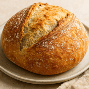 No-Knead Crusty Artisan Bread