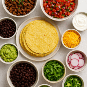 Build-Your-Own Taco Bar
