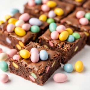 Easter Egg Brownies