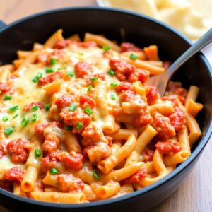 One-Pan Cheesy Baked Ziti