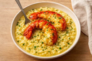 Lobster Riscotto for two