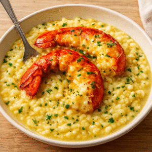Lobster Riscotto for two